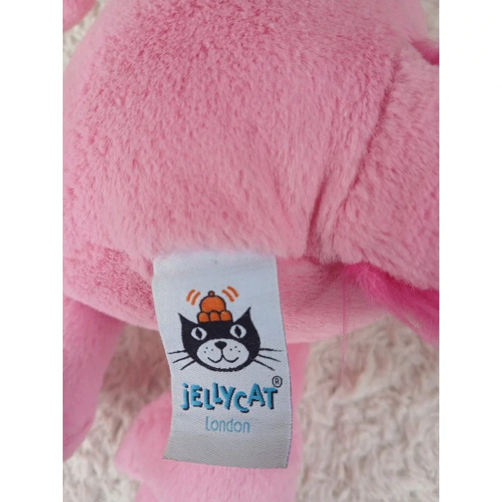 Jellycat Alice Axolotl Stuffed Plush 14in Bright Pink